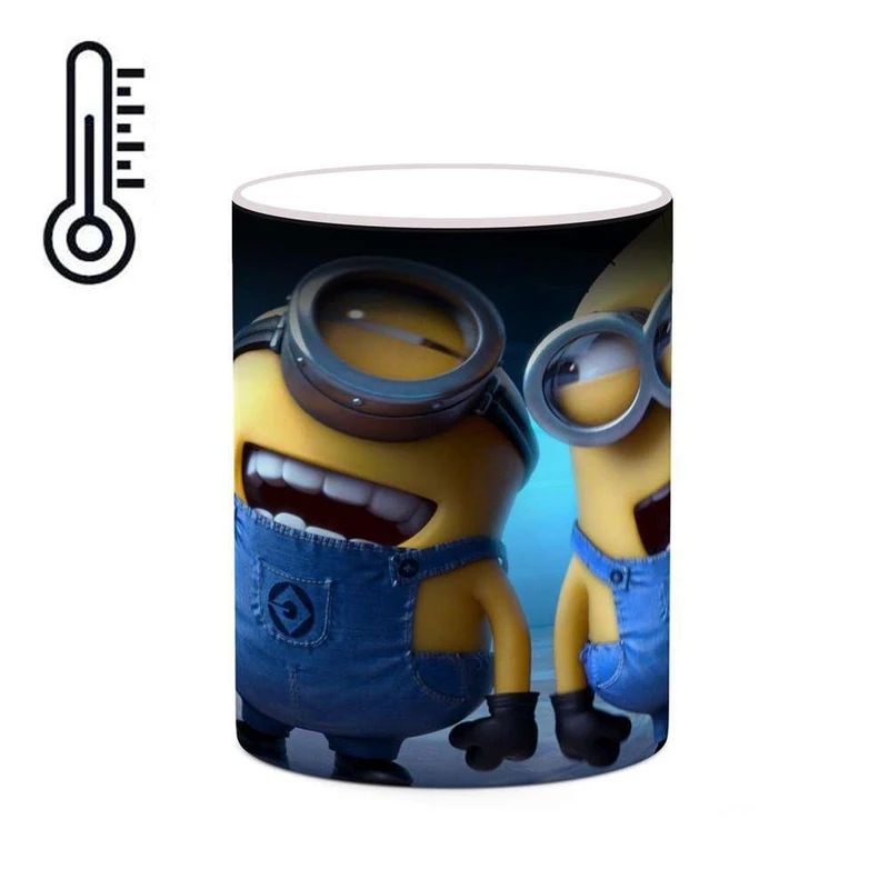 ماگ حرارتی کاکتی مدل کارتون مینیون ها کد mgh22841