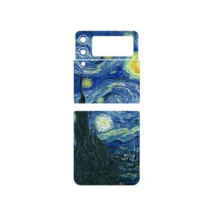 MAHOOT The Starry Night of van Gogh Cover Sticker for Samsung Galaxy Z Flip3 5G