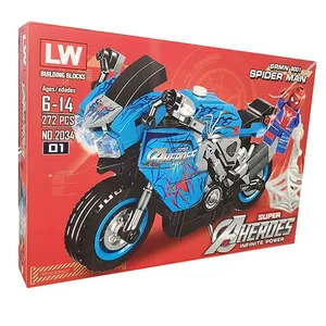 ساختنی ال دبلیو مدل Spiderman Blue Motor