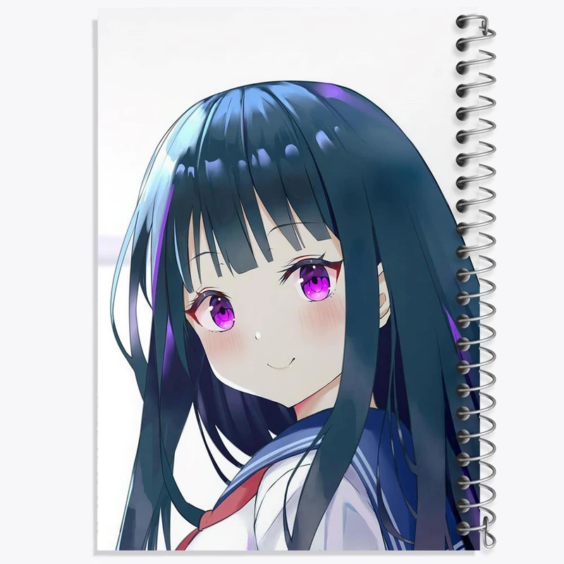 دفتر نت موسیقی 50 برگ خندالو مدل چیتاندا انیمه هیوکا Hyouka کد 17051