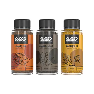 فلفل سیاه و دارچین و زردچوبه دنورو - 300 گرم بسته 3 عددی