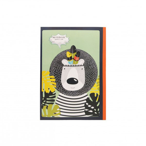 دفتر مشق 40 برگ پاپکو کد PN-9174 مجموعه 4 عددی