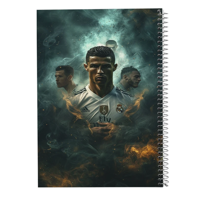 دفتر نت موسیقی 50 برگ مدوپد مدل رونالدو ronaldo کد DF13467