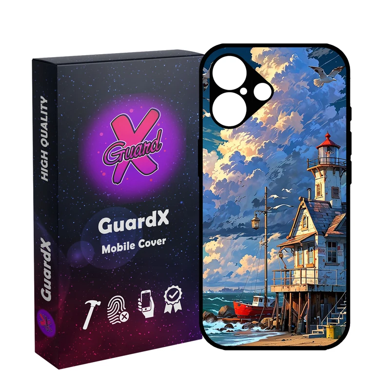 کاور گارد ایکس طرح ساحل دریا مدل 10773 مناسب برای گوشی موبایل اپل iPhone 16