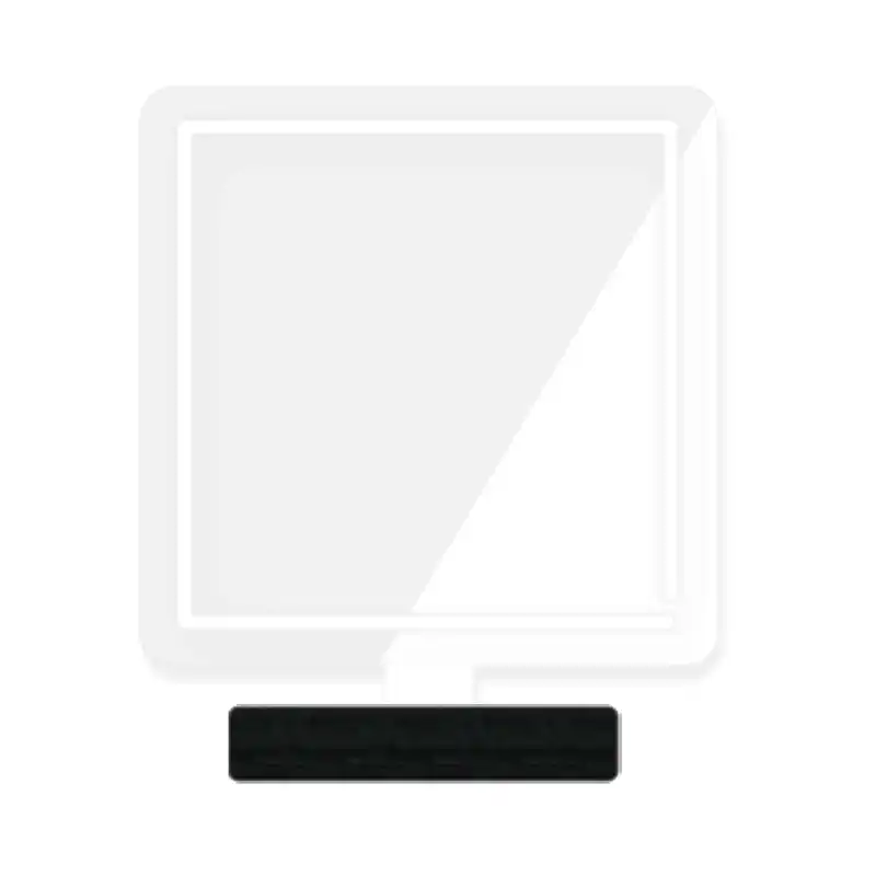 چراغ رومیزی مدل ریموت دار SQUARE-GL_WHT-GLASS