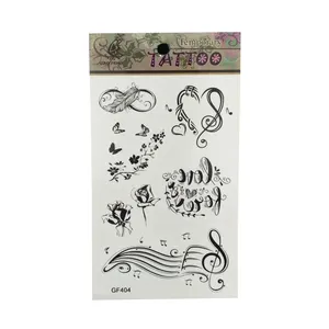 تتو موقت طرح موسیقی کد 404