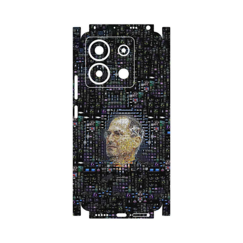 برچسب پوششی ماهوت مدل Collage of Steve Jobs 2-FullSkin مناسب برای گوشی موبایل شیائومی Poco X6