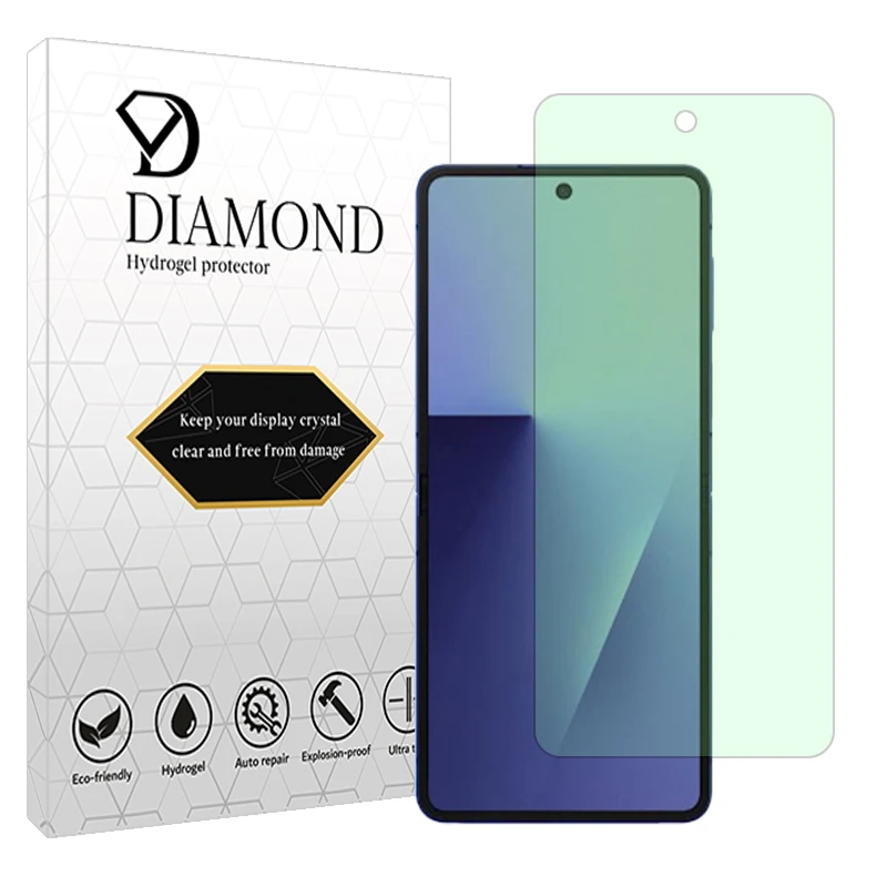 محافظ صفحه نمایش آنتی گرین دیاموند مدل Eye care مناسب برای گوشی موبایل سامسونگ Galaxy Z Flip7