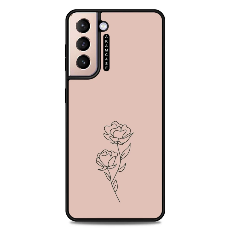 کاور آکام مدل AMC-WSGS21P-FLOWERS-20 مناسب برای گوشی موبایل سامسونگ Galaxy S21 Plus