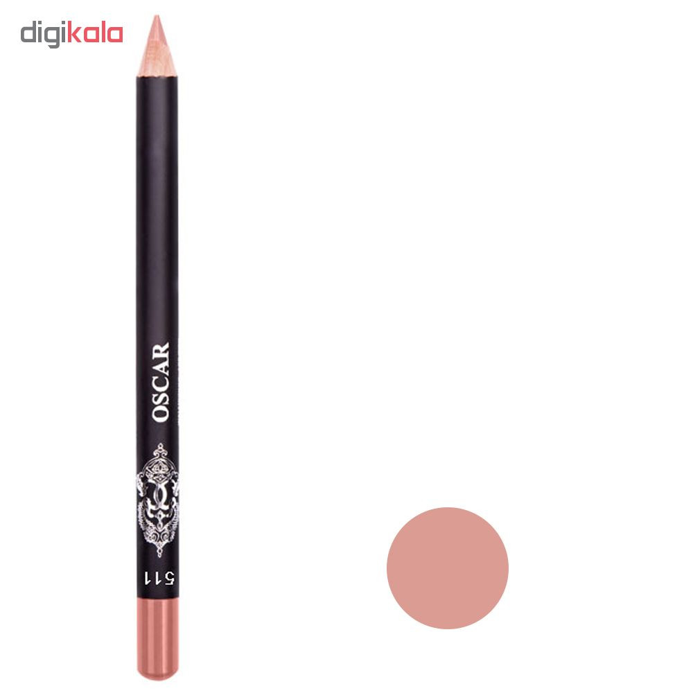 مداد لب اسکار مدل Waterproof Lipliner شماره 511 مداد لب اسکار مدل Waterproof Lipliner شماره 511
