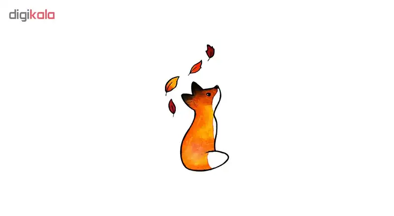 استیکر لپ تاپ گراسیپا طرح روباه
