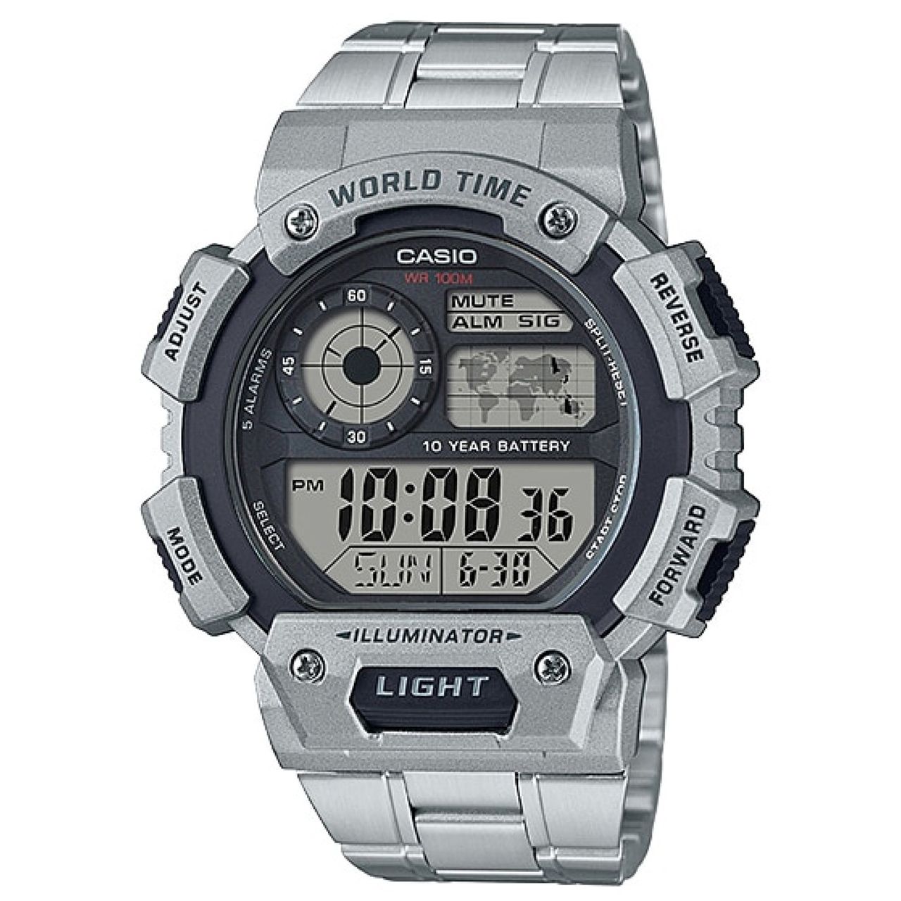 ساعت مچی دیجیتالی مردانه کاسیو مدل AE-1400WHD-1AVDF -  - 1