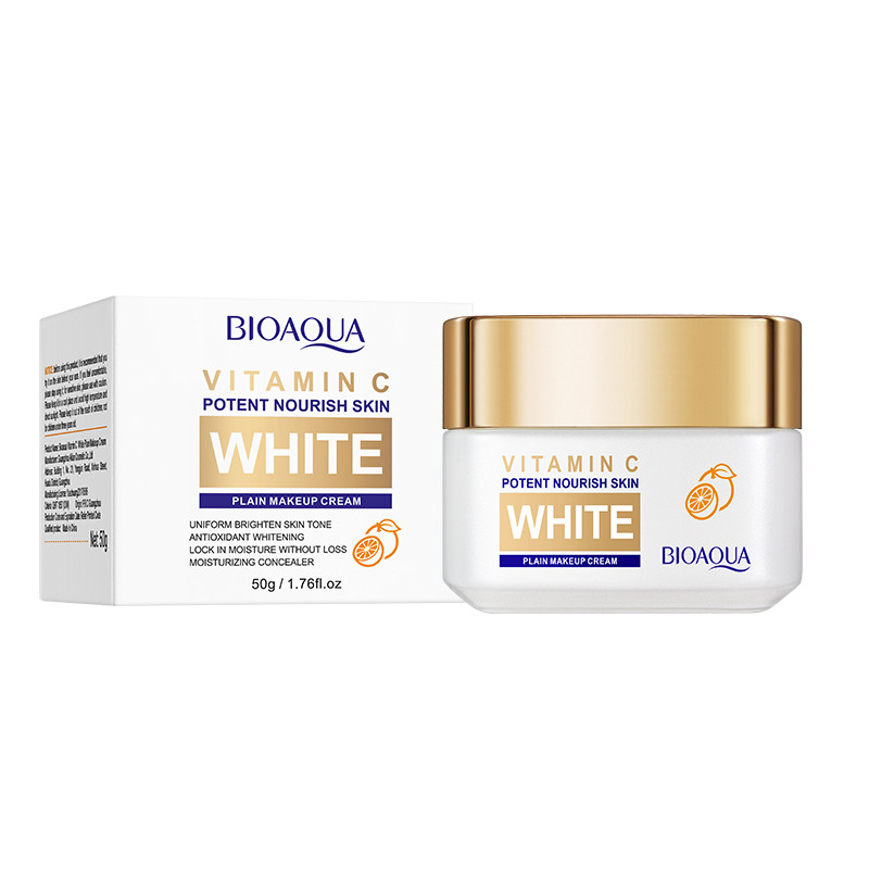 کرم روشن کننده بایو آکوا مدل Vitamin C وزن 50 گرم