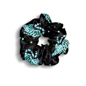 کش مو زنانه مدل اسکرانچی طرح ببر فانتزی کد SCH02 