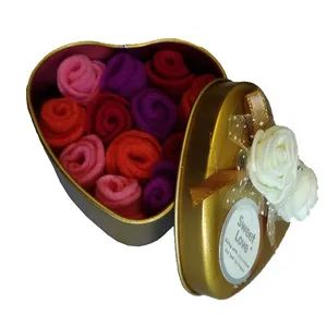 جعبه هدیه طرح قلب مدل roses