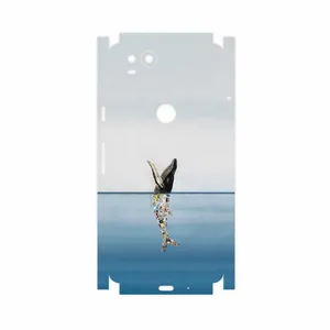 MAHOOT Collage of Sea Trash-FullSkin Cover Sticker for Google Pixel 2