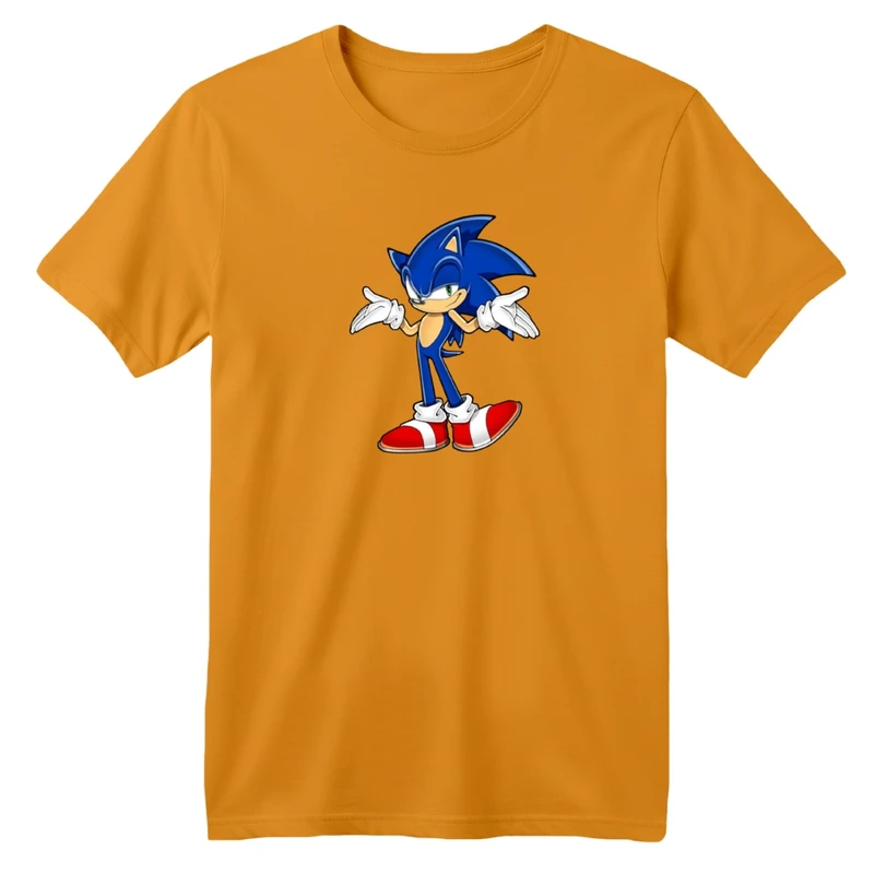 تی شرت آستین کوتاه بچگانه مدل سونیک کد 02