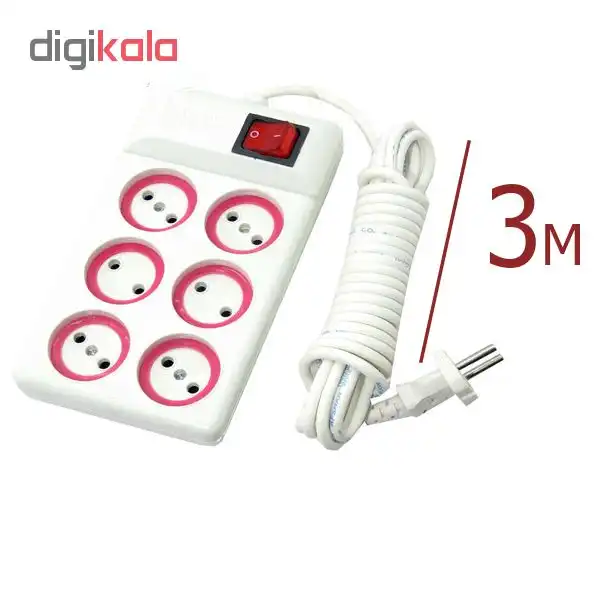 چند راهی برق ذاکر مدل 6KH-3M