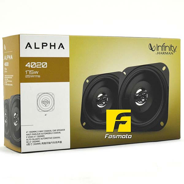 اسپیکر خودرو اینفینیتی مدل alpha 4020 بسته دو عددی