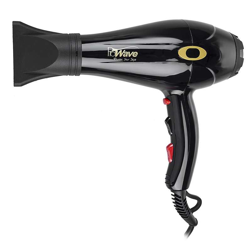 سشوار حرفه‌ای پروویو مدل PW-3104، موتور AC با توان مصرفی 2100 وات، دارای قابلیت باد سرد، فناوری تولید یون، با حالت فرکننده، حجم‌دهنده و صاف‌کننده، تنظیم حرارت 3 حالته و کنترل سرعت 2 حالته، به همراه سری دیسپانسر و سری متمرکزکننده پهن