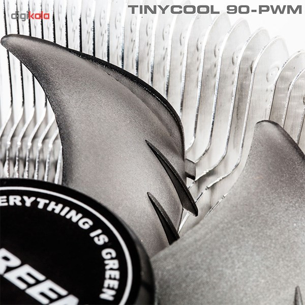 سیستم خنک کننده بادی گرین مدل Tiny Cool 90 PWM 3 در وبزینر سیستم خنک کننده بادی گرین مدل Tiny Cool 90 PWM