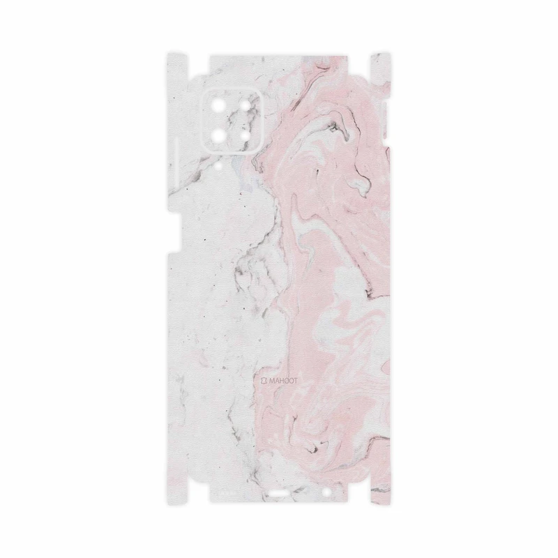 برچسب پوششی ماهوت مدل Blanco-Pink-Marble-FullSkin مناسب برای گوشی موبایل سامسونگ Galaxy A12 Nacho
