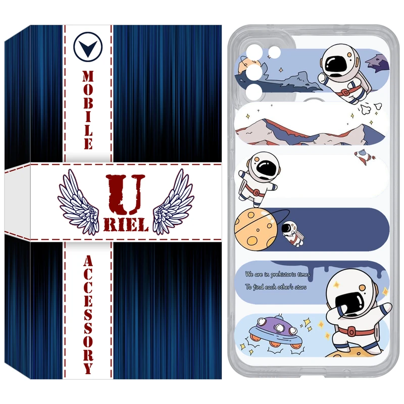 کاور یوریل مدل Clear کد 30 طرح کهکشان مناسب برای گوشی موبایل سامسونگ Galaxy A11 / M11