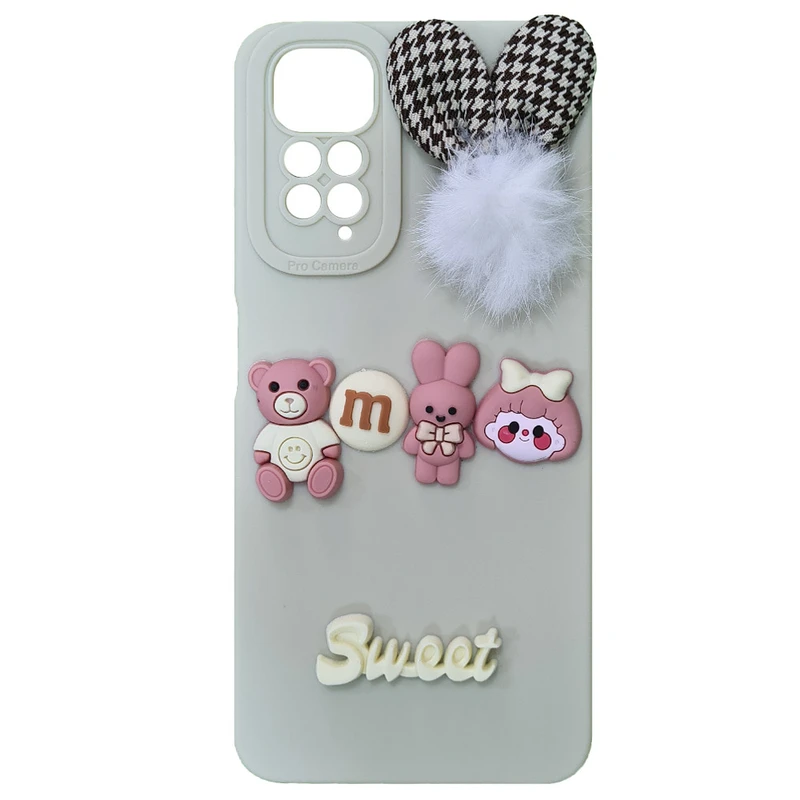 کاور طرح عروسکی برجسته مدل sweet مناسب برای گوشی موبایل شیائومی Note 11s