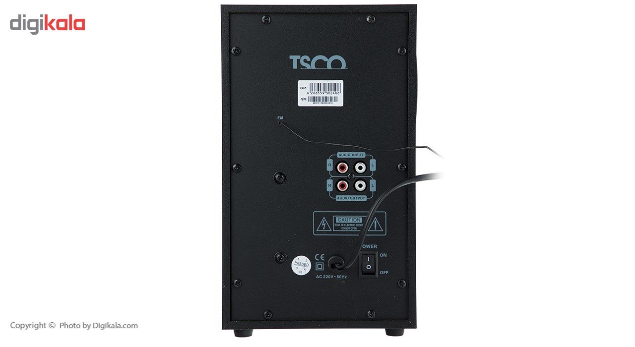 اسپیکر دسکتاپ تسکو مدل TS 2108 main 1 7