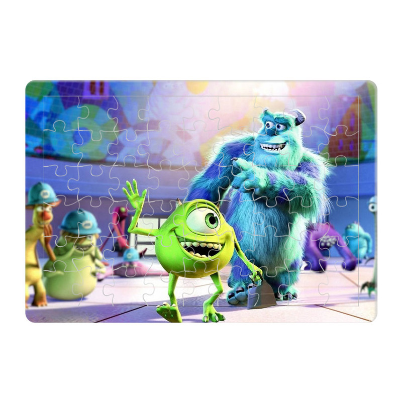 پازل 54 تکه هومرو طرح انیمیشن دانشگاه هیولاها مدل PL97