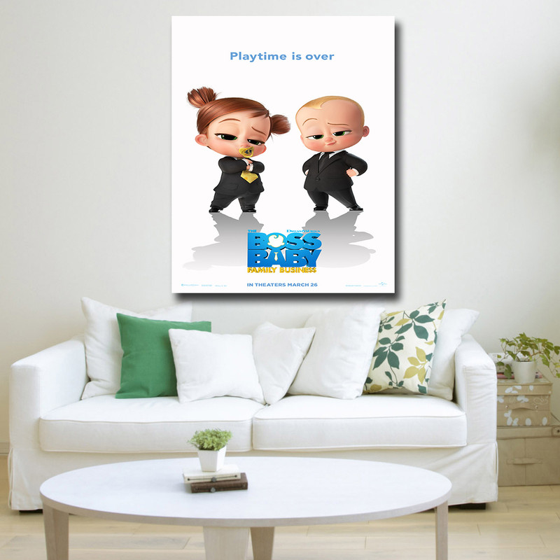  تابلو کودک و نوزاد مدل بچه رئیس کد 17