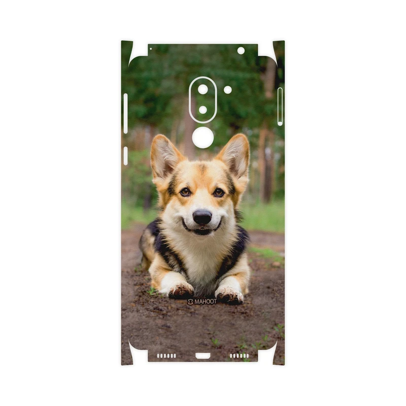 برچسب پوششی ماهوت مدل Dog-2-FullSkin مناسب برای گوشی موبایل آنر 6X