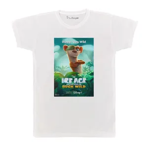 تی شرت آستین کوتاه بچگانه پرمانه طرح عصر یخبندان کد pmt.6407