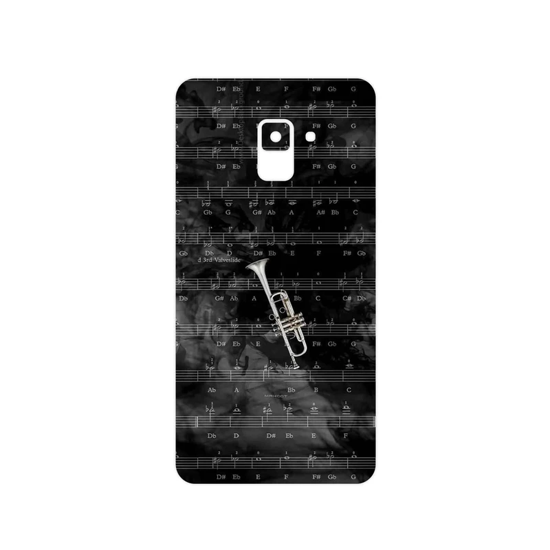 برچسب پوششی ماهوت مدل Trumpet مناسب برای گوشی موبایل سامسونگ Galaxy A8 Plus 2018