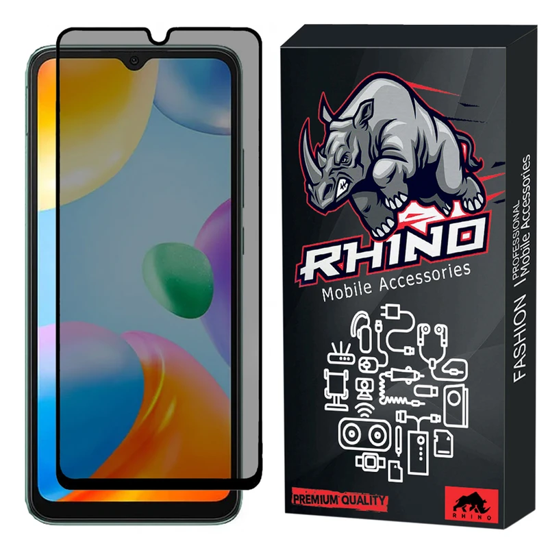 محافظ صفحه نمایش حریم شخصی راینو مدل R-Privacy مناسب برای گوشی موبایل شیائومی Poco C40