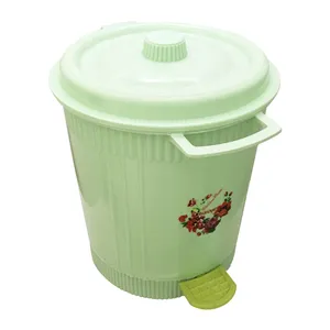 سطل زباله طرح گل مدل 02