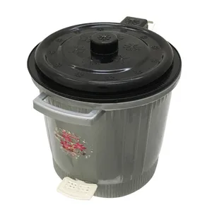 سطل زباله طرح گل مدل 03