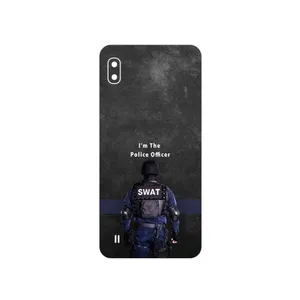 MAHOOT Police Officer Cover Sticker for Samsung Galaxy A10