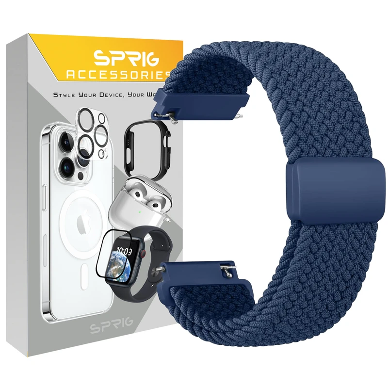 بند اسپریگ مدل Magnetic Solo Braided TW مناسب برای ساعت هوشمند کیسلکت KR / KR Pro / KR Pro LTD