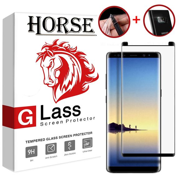 محافظ صفحه نمایش نانو و 6D هورس مدل FAG مناسب برای گوشی موبایل سامسونگ Note 8 مجموعه دو عددی به همراه محافظ لنز دوربین محافظ صفحه نمایش نانو و 6D هورس مدل FAG مناسب برای گوشی موبایل سامسونگ Note 8 مجموعه دو عددی به همراه محافظ لنز دوربین