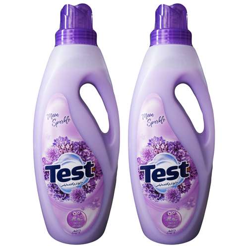 نرم کننده لباس تست مدل گل ها وزن 2 کیلوگرم بسته 2 عددی