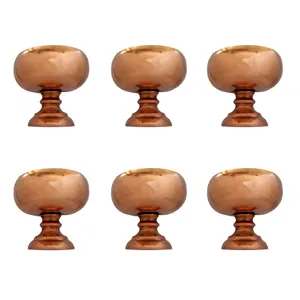 بستنی خوری مسی کد N-copper بسته 6 عددی