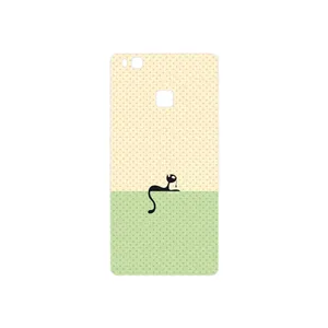 MAHOOT Minimal Internet Cat Icon Cover Sticker for Huawei P9 Lite