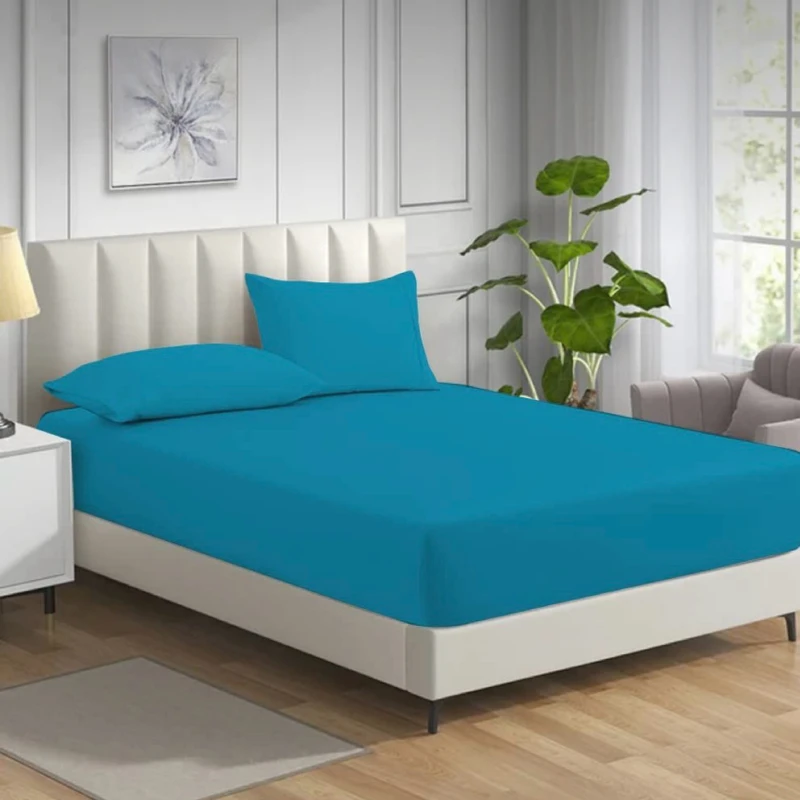 سرویس ملحفه یک نفره 2 تکه مدل کشدار کد 3339