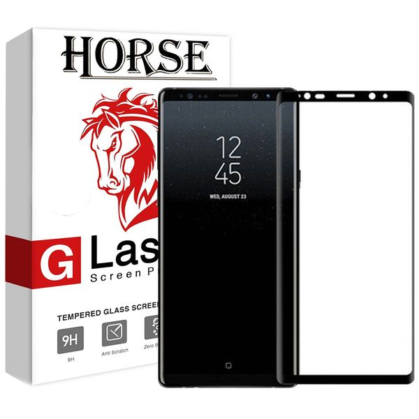 محافظ صفحه نمایش 6D Dual هورس مدل FAG مناسب برای گوشی موبایل سامسونگ Galaxy Note 9 محافظ صفحه نمایش 6D Dual هورس مدل FAG مناسب برای گوشی موبایل سامسونگ Galaxy Note 9