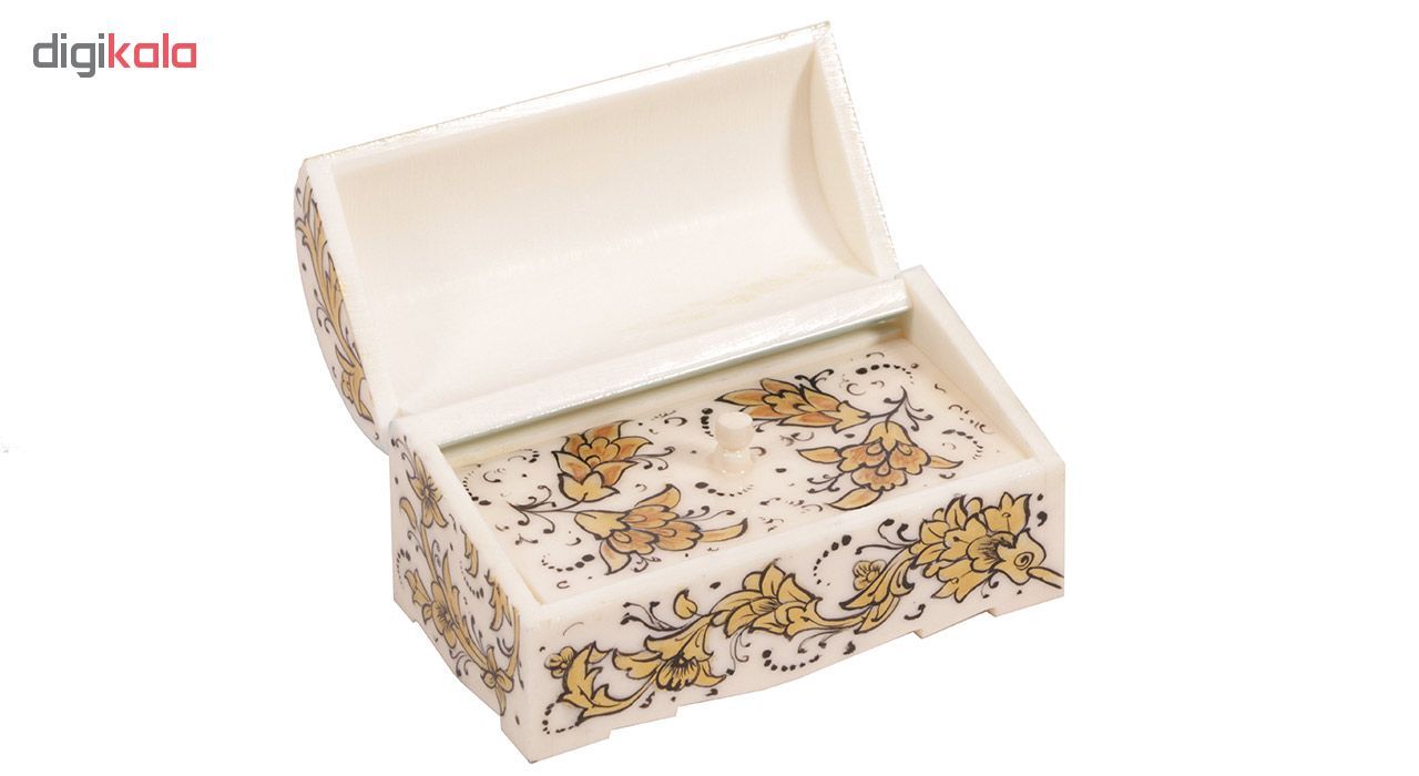 جعبه جواهرات استخوانی گالری گوهران مدل 208