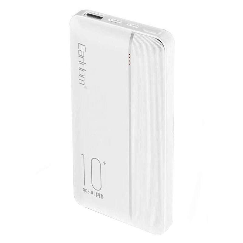 شارژر همراه ارلدام مدل ET-PD08 ظرفیت 10000 میلی آمپر ساعت