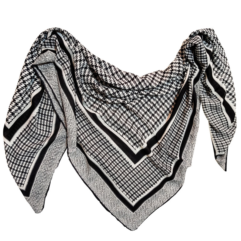 روسری زنانه مدل چهارخانه کد 950030