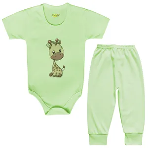 ست بادی و شلوار نوزادی کارانس مدل BSTG-3124