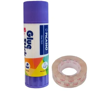 چسب ماتیکی پیکاسو مدل آریانا وزن 8 گرم به همراه چسب نواری